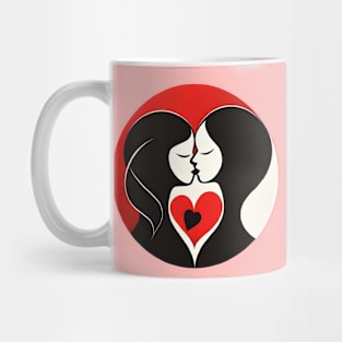 Discover True Romance: Art, Creativity and Connections for Valentine's Day and Lovers' Day Mug